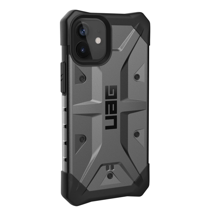 Защитный чехол URBAN ARMOR GEAR (UAG) Pathfinder для Apple iPhone 12 / iPhone 12 Pro - Silver: фото 4 из 9