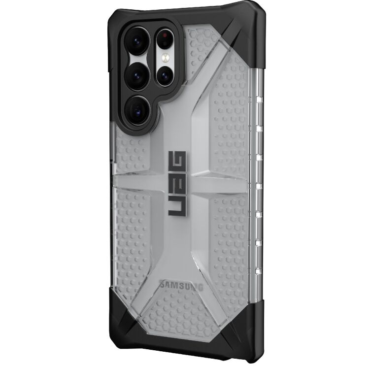 Защитный чехол URBAN ARMOR GEAR (UAG) Plasma для Samsung Galaxy S22 Ultra (S908) - Ice: фото 2 из 12