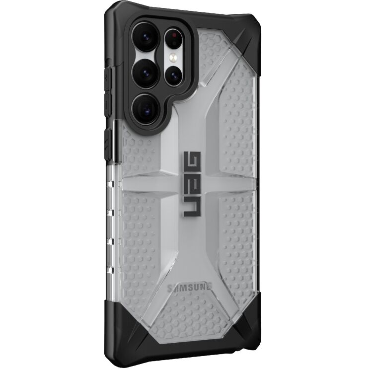 Защитный чехол URBAN ARMOR GEAR (UAG) Plasma для Samsung Galaxy S22 Ultra (S908) - Ice: фото 3 из 12