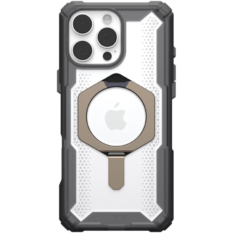Защитный чехол URBAN ARMOR GEAR (UAG) Plasma XTE Pro для Apple iPhone 16 Pro Max - Ash / Titanium: фото 1 из 12