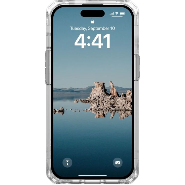 Захисний чохол URBAN ARMOR GEAR (UAG) Plyo Magsafe для Apple iPhone 15 - Ice / White: фото 6 з 10
