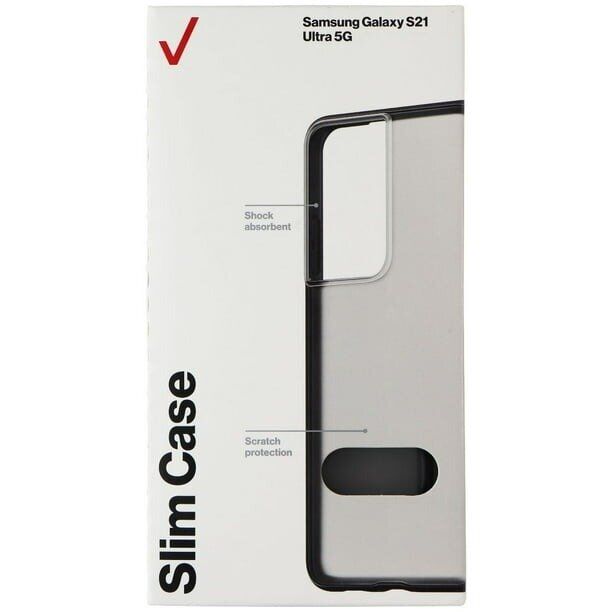 Защитный чехол Verizon Slim Case для Samsung Galaxy S21 Ultra (G998) VZW702007836-V - Smoke Black: фото 4 из 4