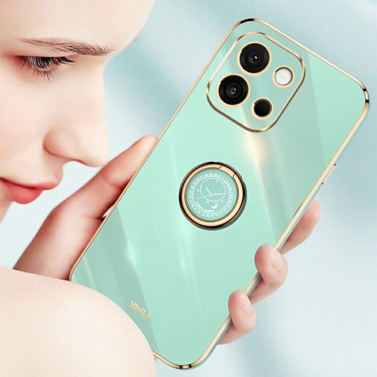 Защитный чехол XINLI Porcelain Magnetic для OnePlus 13T - White: фото 6 из 8