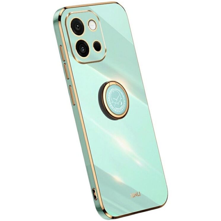 Защитный чехол XINLI Porcelain Magnetic для OnePlus 13T - Cyan: фото 1 из 8