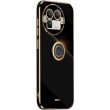 Защитный чехол XINLI Porcelain Ring для Realme GT 8 Pro - Black (404915B)