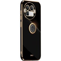 Защитный чехол XINLI Porcelain Ring для Realme GT 8 Pro - Black: фото 1 из 7