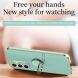 Захисний чохол XINLI Porcelain Ring для Samsung Galaxy A56 (A566) - Cyan (372188C). Фото 3 з 6