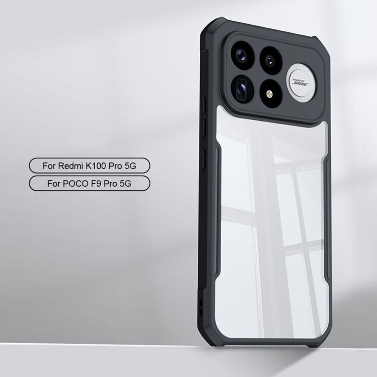 Захисний чохол XUNDD Rugged Case для Xiaomi Poco F9 Pro - Black: фото 3 з 8