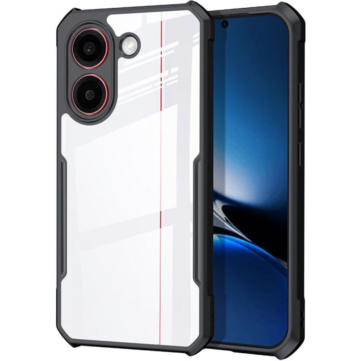 Защитный чехол XUNDD Rugged Case для Xiaomi Poco X8 Pro - Black: фото 1 из 8