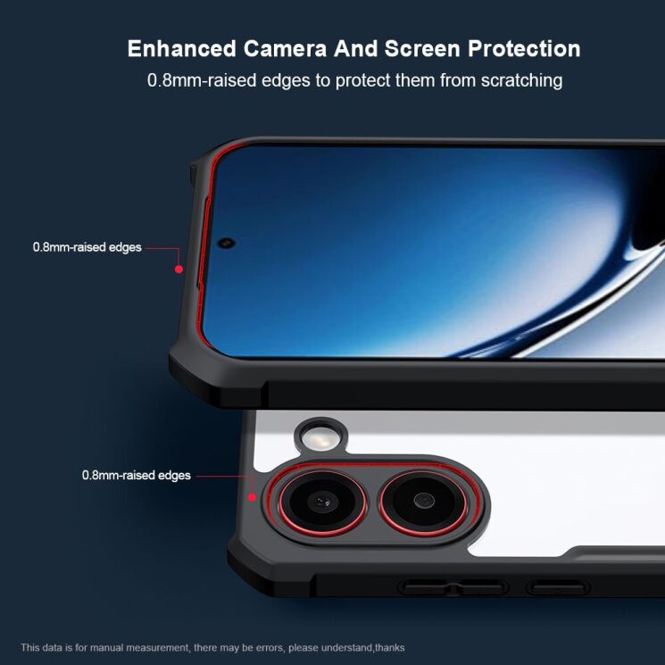 Защитный чехол XUNDD Rugged Case для Xiaomi Poco X8 Pro - Black: фото 6 из 8