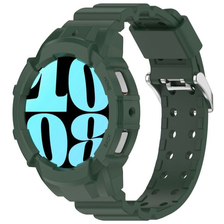 Защитный комплект Deexe Urban Armor для Samsung Galaxy Watch 7 (44mm) - Green: фото 2 из 12