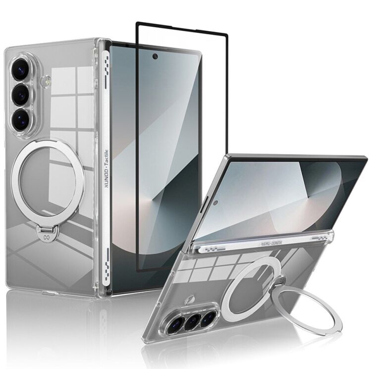 Захисний комплект XUNDD Air MagSafe для Samsung Galaxy Fold 7 - Transparent: фото 1 з 8