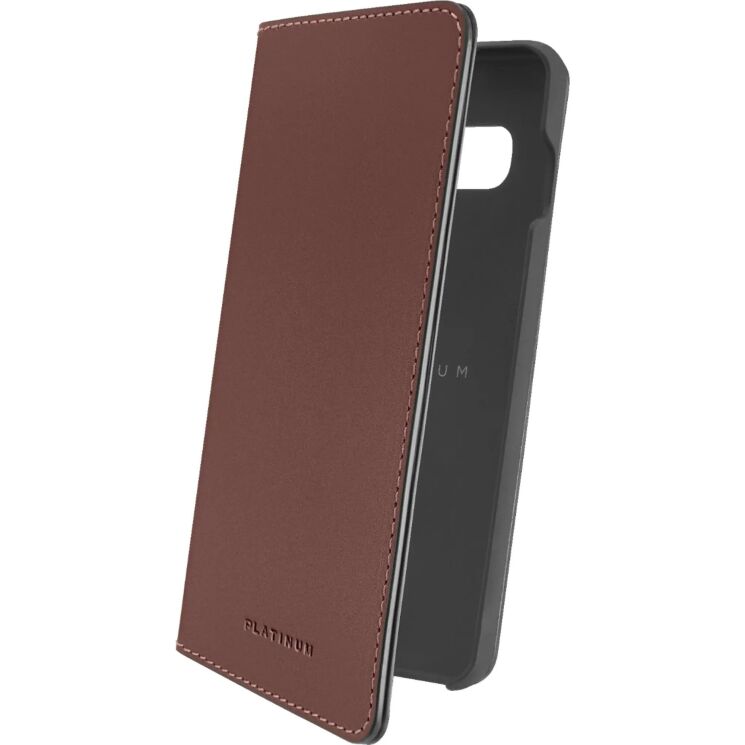 Защитный чехол Platinum Leather Wallet для Samsung Galaxy S10 (G973) - Brown: фото 5 из 6