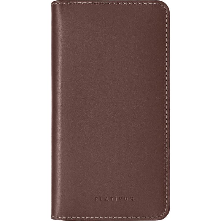 Защитный чехол Platinum Leather Wallet для Samsung Galaxy S10 (G973) - Brown: фото 1 из 6