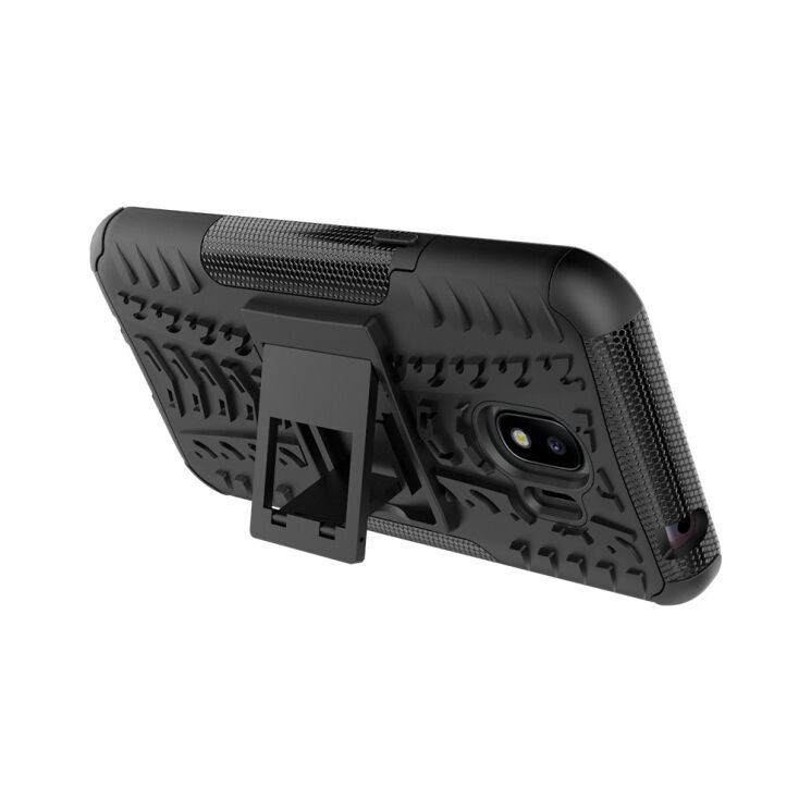 Захисний чохол UniCase Hybrid X для Samsung Galaxy J2 2018 (J250) - Black: фото 4 з 11