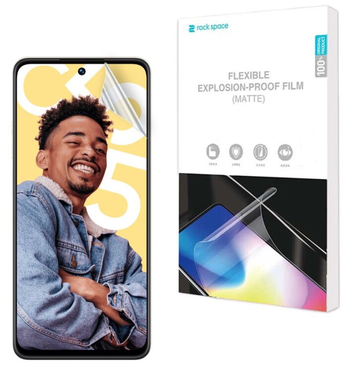 Антиблікова плівка на екран RockSpace Explosion-Proof Matte для Realme C55: фото 1 з 8