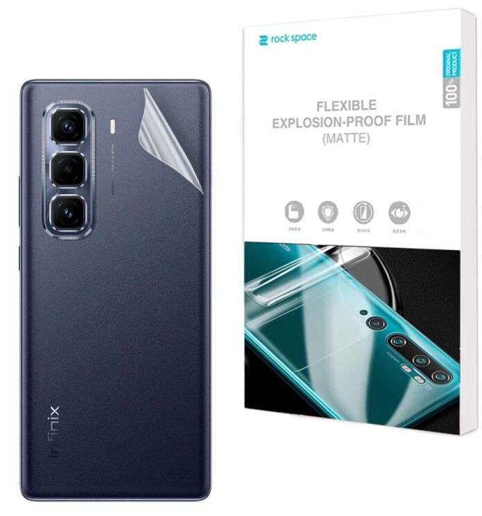 Антиблікова плівка на задню панель RockSpace Explosion-Proof Matte для Infinix Hot 50 Pro Plus: фото 1 з 9