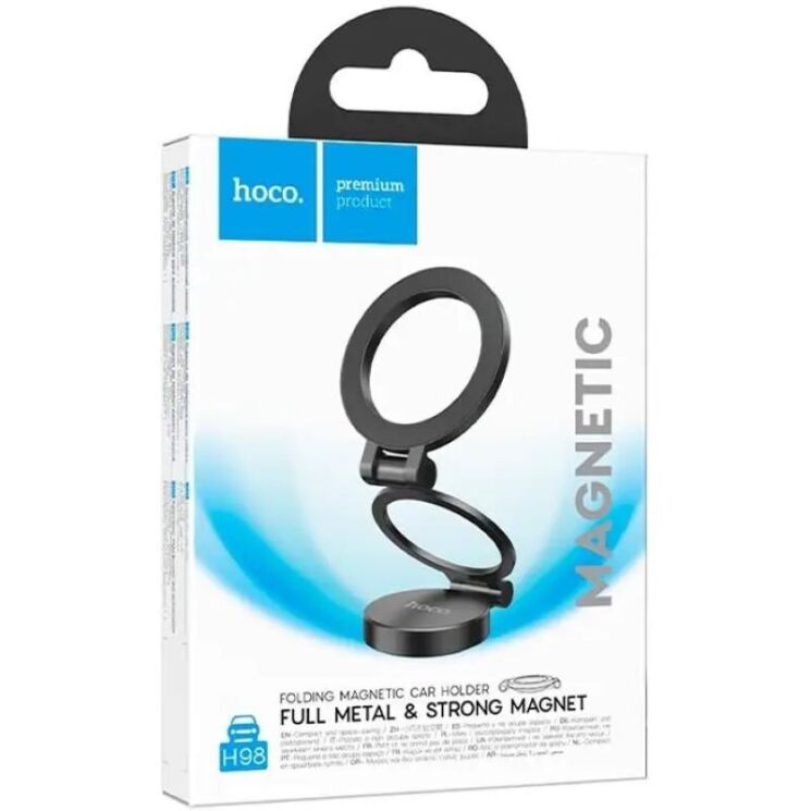 Автомобільний тримач Hoco H98 - Black: фото 6 з 8