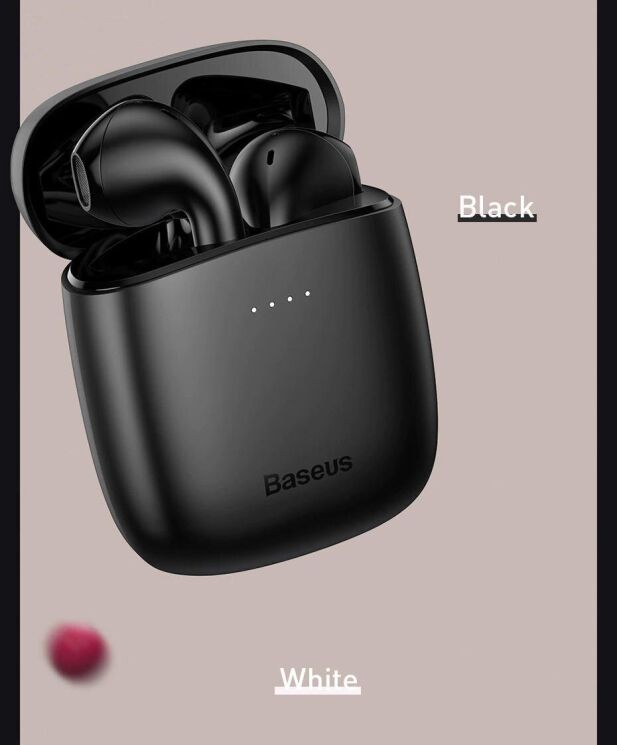 Бездротові навушники Baseus Encok True Wireless Earphones W04 (NGW04-02) - White: фото 9 з 24