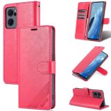Чехол AZNS Wallet Case для OPPO Reno 7 5G Chinese - Red: фото 1 из 11