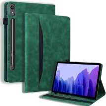 Чехол Deexe Business Style для Lenovo Tab P12 - Green: фото 1 из 8