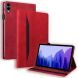 Чехол Deexe Business Style для Samsung Galaxy Tab S12 Plus - Red (436002R). Фото 1 из 9