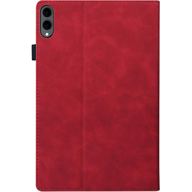 Чехол Deexe Business Style для Samsung Galaxy Tab S12 Plus - Red: фото 6 из 9