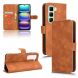 Чехол Deexe Classic Wallet для Infinix Hot 50 - Brown (365900Z). Фото 7 из 7