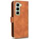 Чехол Deexe Classic Wallet для Infinix Hot 50 - Brown (365900Z). Фото 3 из 7