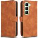 Чехол Deexe Classic Wallet для Infinix Hot 50 - Brown (365900Z). Фото 1 из 7