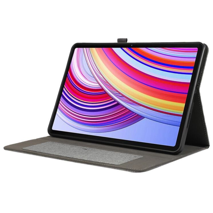 Чехол Deexe Cloth Style для Xiaomi Redmi Pad Pro / Poco Pad - Grey: фото 3 из 6