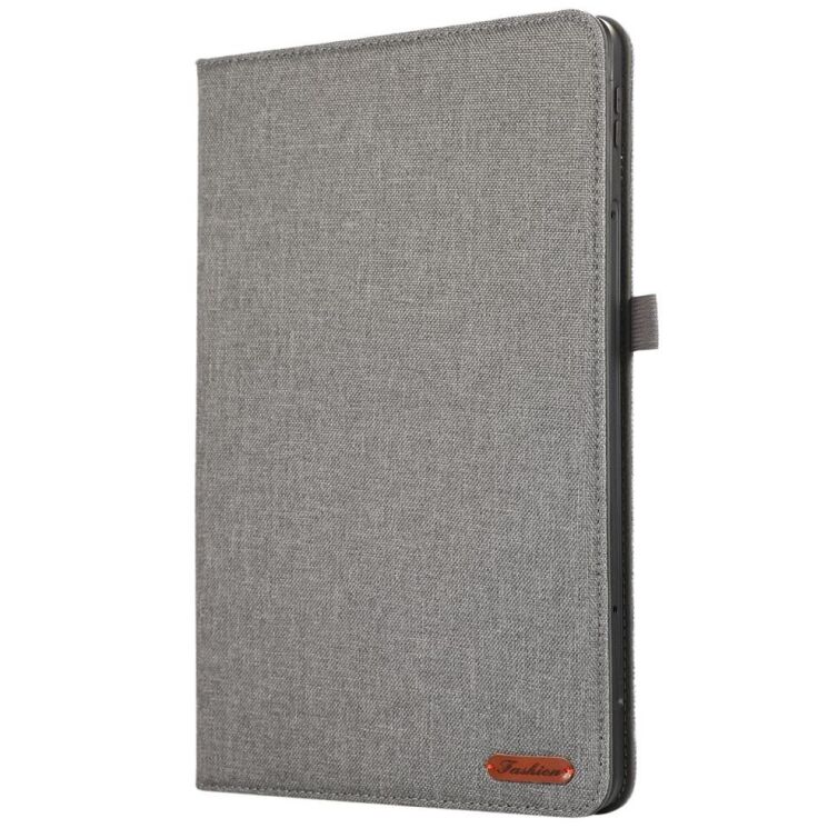 Чехол Deexe Cloth Style для Xiaomi Redmi Pad Pro / Poco Pad - Grey: фото 5 из 6