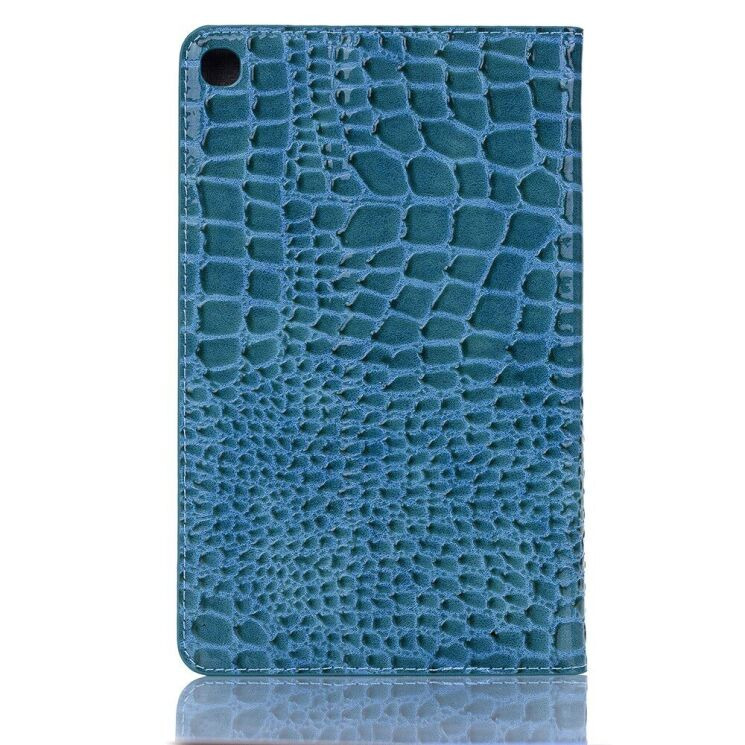 Чохол Deexe Crocodile Style для Samsung Galaxy Tab A 8.0 2019 (T290/295) - Blue: фото 2 з 8