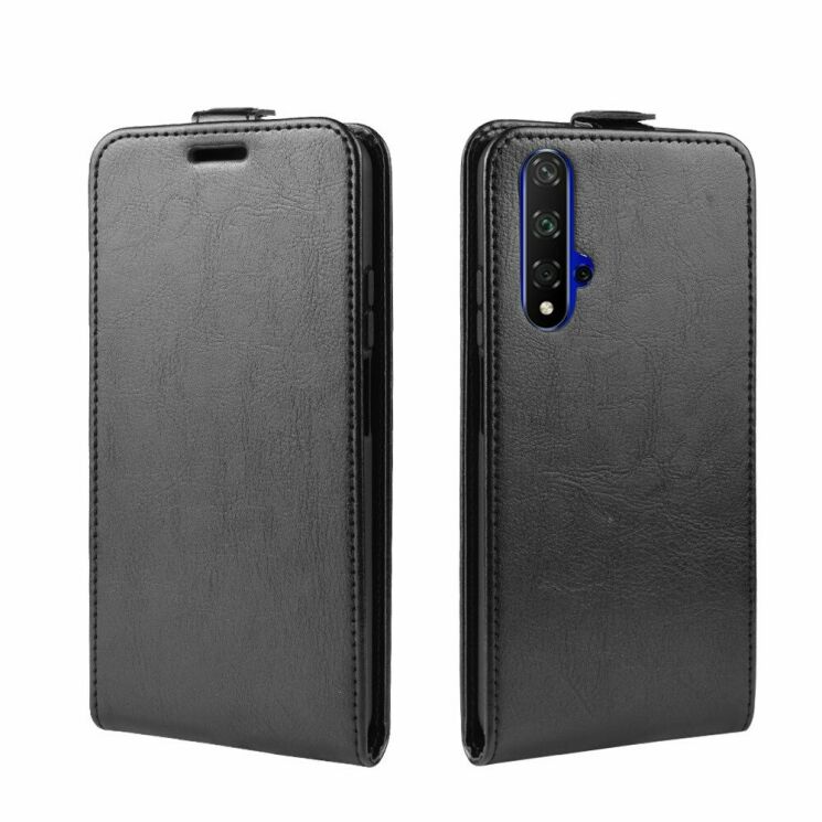 Чохол Deexe Flip Case для Huawei Honor 20 / Nova 5T - Black: фото 4 з 4