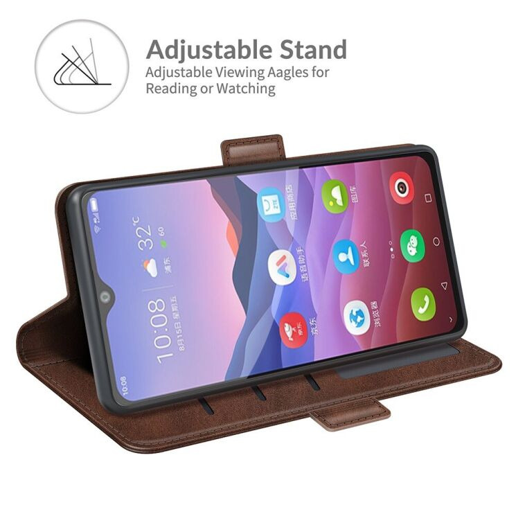 Чохол Deexe Juno Case для ZTE Blade V2020 Smart - Coffee: фото 5 з 11