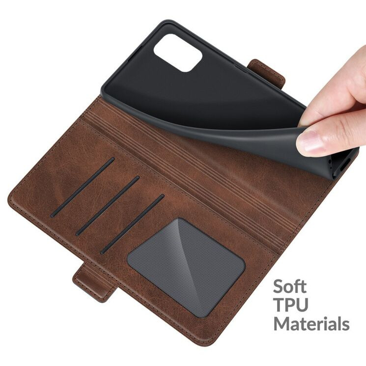 Чохол Deexe Juno Case для ZTE Blade V2020 Smart - Coffee: фото 7 з 11