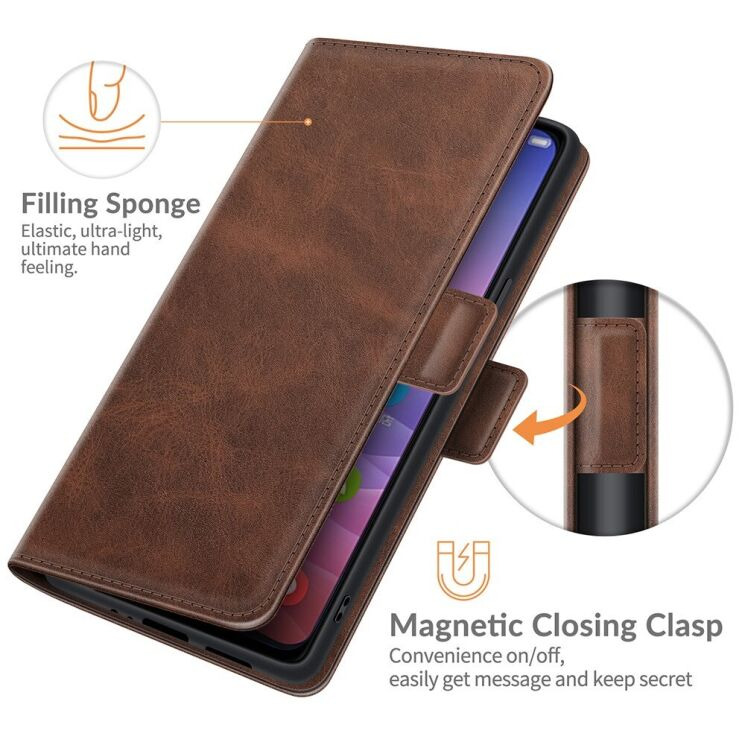 Чохол Deexe Juno Case для ZTE Blade V2020 Smart - Coffee: фото 6 з 11