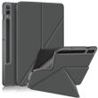 Чехол Deexe Origami Case для Samsung Galaxy Tab S9 (X710/716) - Grey (333004H)