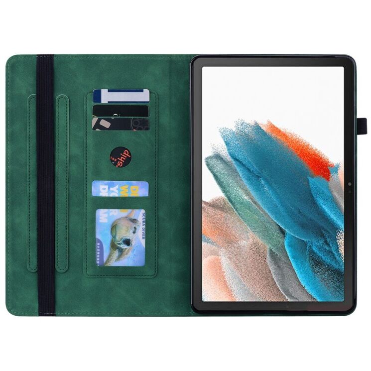 Чохол Deexe Pocket Cover для Samsung Galaxy Tab A9 Plus (X210/216) - Green: фото 3 з 9