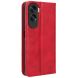 Чехол Deexe Retro Style для Honor 90 Lite - Red (347309R). Фото 6 из 7