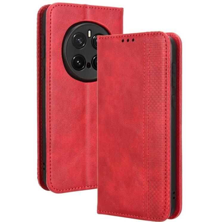 Чехол Deexe Retro Style для Honor Magic 7 Pro - Red: фото 1 из 7