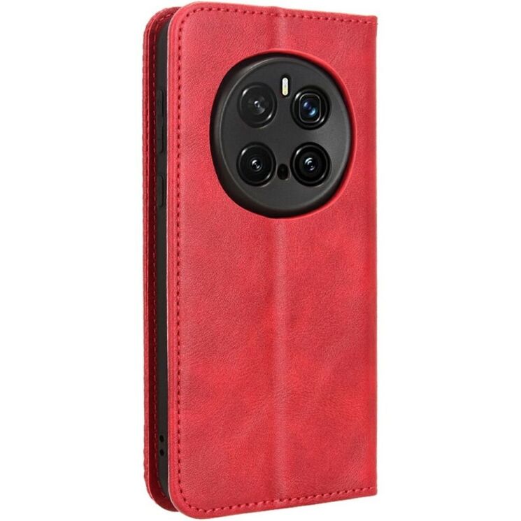 Чехол Deexe Retro Style для Honor Magic 7 Pro - Red: фото 6 из 7