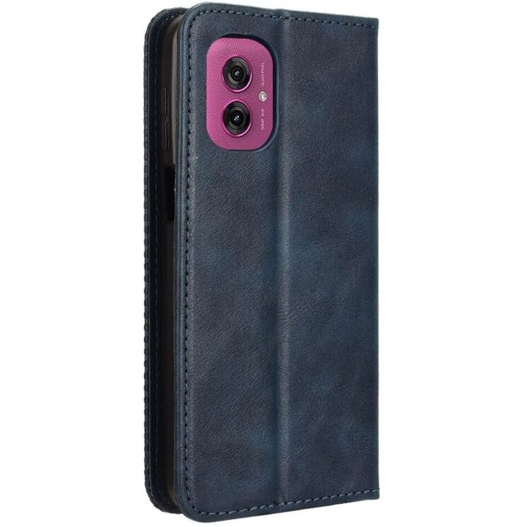 Чохол Deexe Retro Style для Motorola Moto G55 - Blue: фото 6 з 7