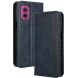 Чохол Deexe Retro Style для Motorola Moto G55 - Blue (366108L). Фото 1 з 7
