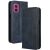 Чохол Deexe Retro Style для Motorola Moto G55 - Blue: фото 1 з 7