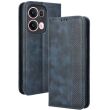 Чохол Deexe Retro Style для OPPO Reno 13 Pro 5G - Blue (376701L)