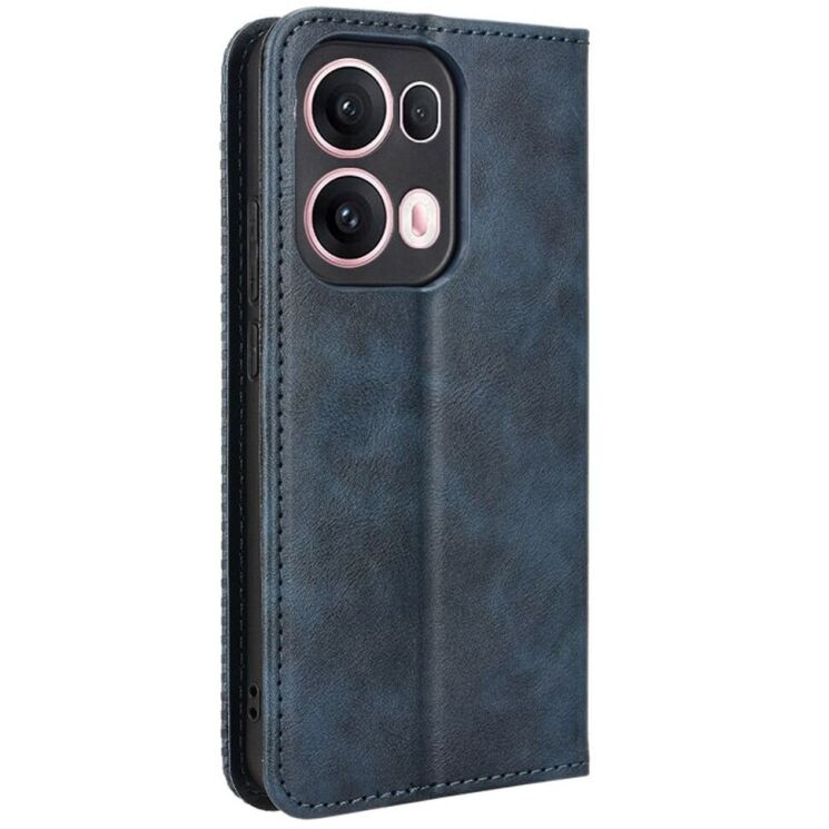 Чохол Deexe Retro Style для OPPO Reno 13 Pro 5G - Blue: фото 6 з 7
