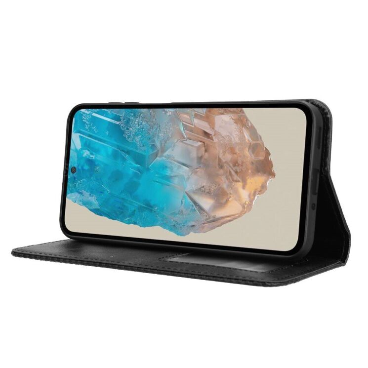 Чохол Deexe Retro Style для Samsung Galaxy M35 (M356) - Black: фото 3 з 7