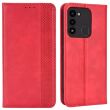Чохол Deexe Retro Style для Tecno Spark Go 2022 (KG5m) - Red (310818R)