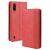 Чохол Deexe Retro Style для ZTE Blade A7s - Red: фото 1 з 16